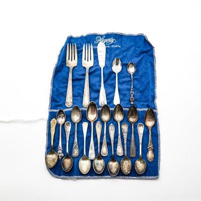 Lot Of Assorted Vintage Sterling Silver Flatware