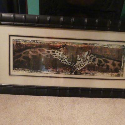 Signed/Framed/Matted Vintage 