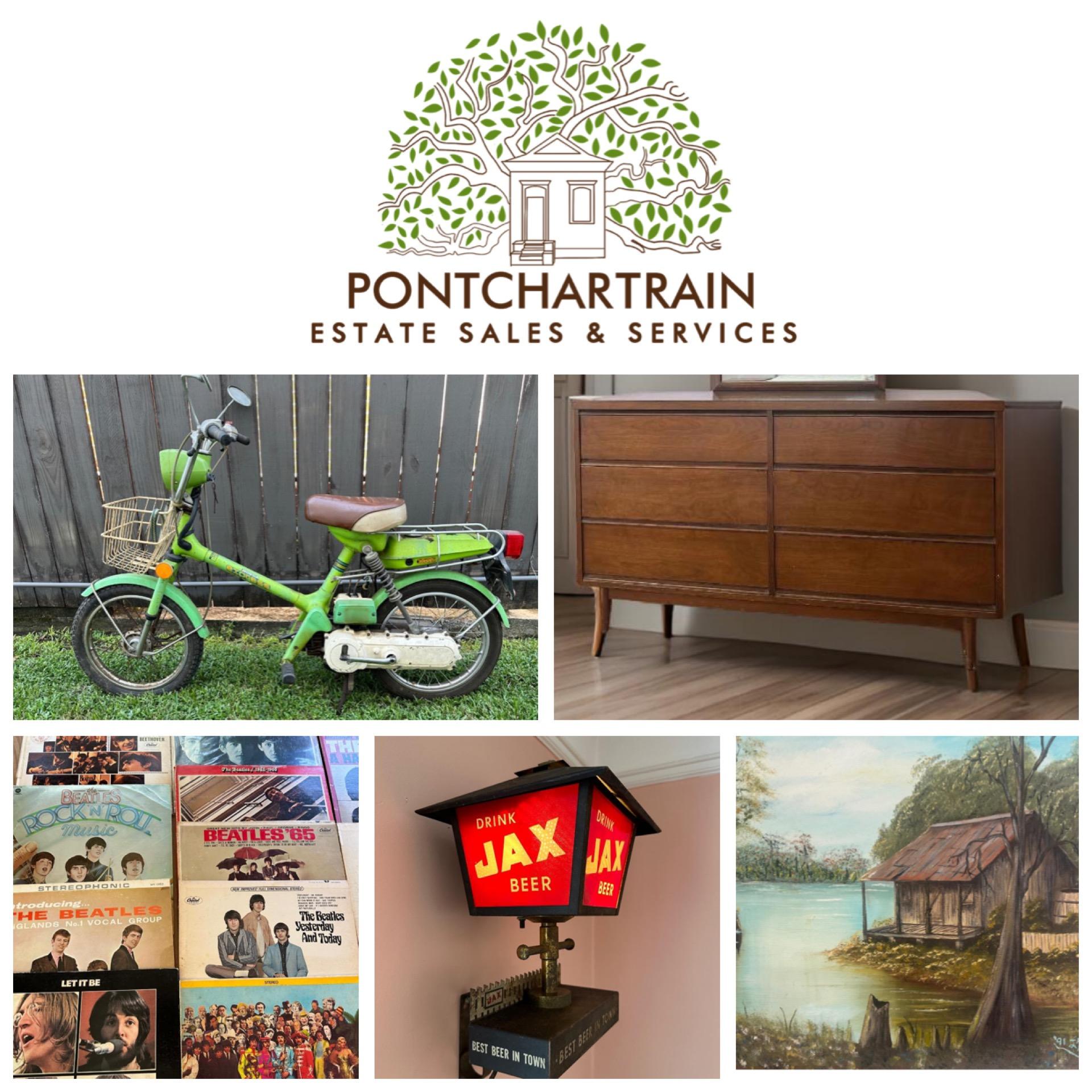 Vintage Finds in Jefferson Records, Honda Bike, Furniture & More