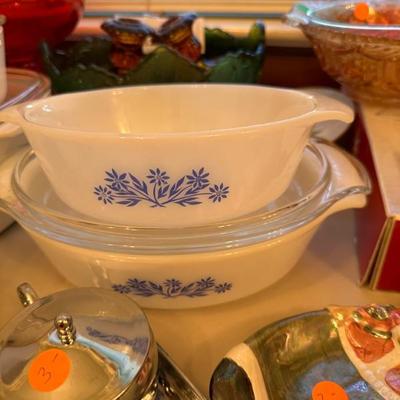 fire king corn flower