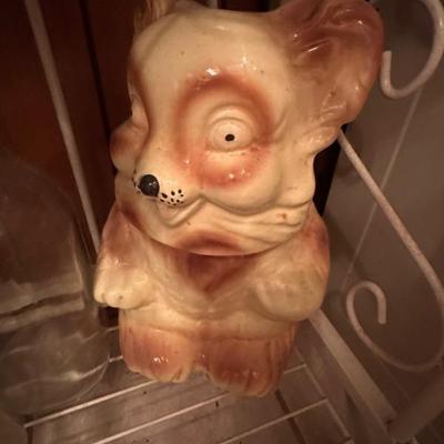 Vintage terrace ceramics Honey bear cookie jar