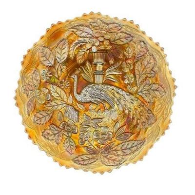 Millersburg Peacock and Urn Plate