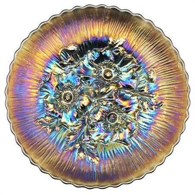 1915 Northwood Poppy Sjow Plate