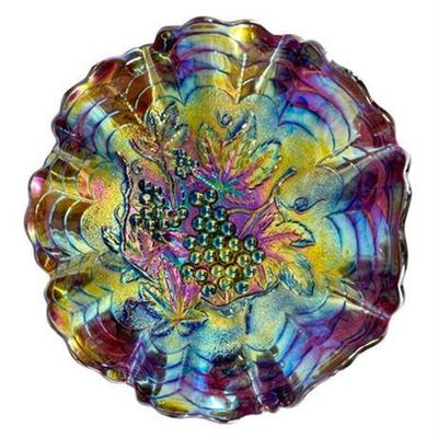 19400s Imperial Glas Imperial Grape Bowl
