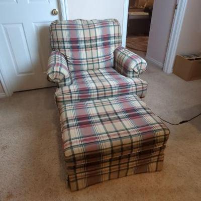 Lounge Chair Plaid