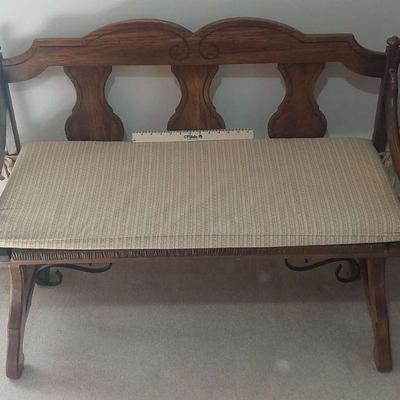 Solid Wood Bench 41×29×18