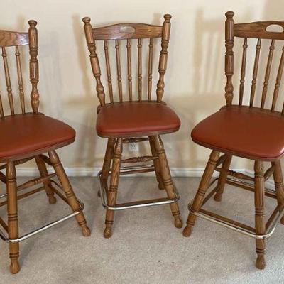 3 Counter or Dining Stools