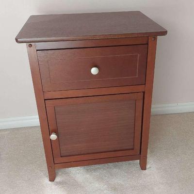 Nightstand Cherry Finish
