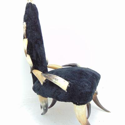 Antique Horn chair 