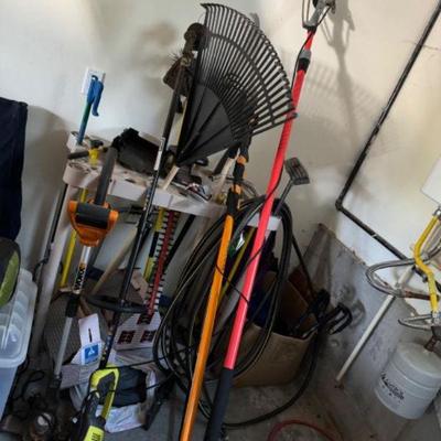 Loaded Yard Tool Caddy: Ryobi, Workx, Fiskars, & More	