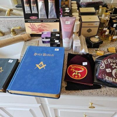 Masonic bibles, etc