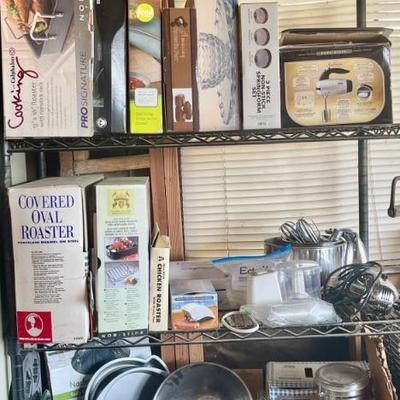 Sale Photo Thumbnail #80: Meat grinders to food processors to special household favorite cooking items (new in boxes or like new)