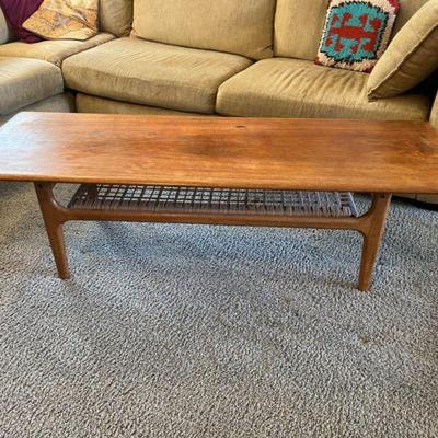 Torbjorn Afdal for Bruksbo Norway Teak "Krobo" Long Coffee/Bench