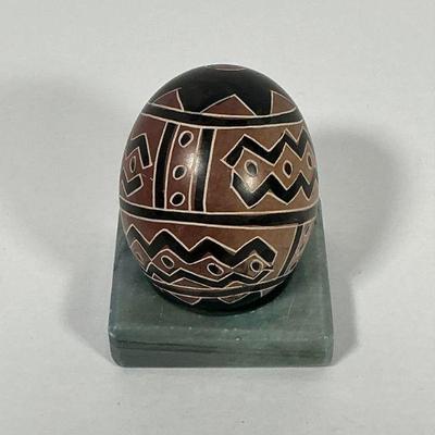 Art Carved Stone Egg