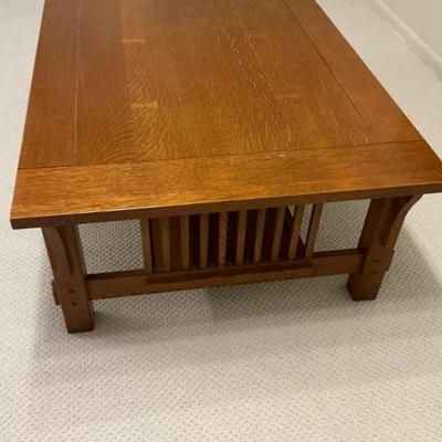 Mission Style Coffee Table