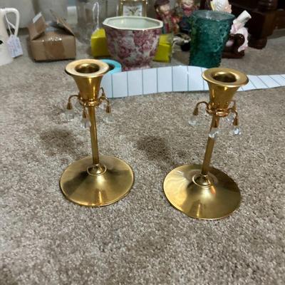 vintage candle sticks