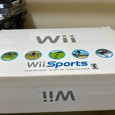 Wii with accessories