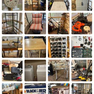 outdoor furniture and storage