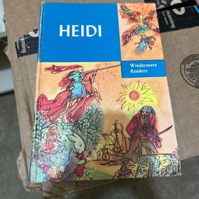 vintage Heidi book