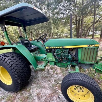 1990 John Deere 970 $10000 only 3451 hours, nothing runs like a Deere. Excellent condition. Available for presale by appointment  