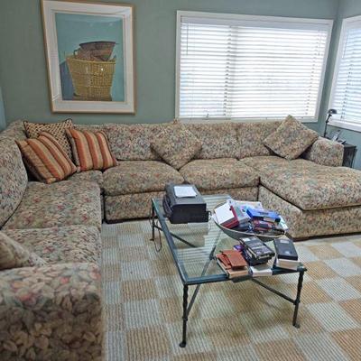 Crate & Barrel Sectional Sofa