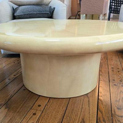 Possibly Karl Springer or Aldo Turo Table