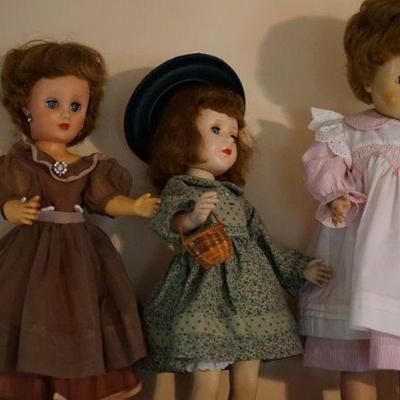 The one doll is a walker. , Sweet Susie?  Vogue fashion doll. 