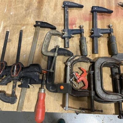 Lot 68 | C Clamps & Quick Release Bar Clamps
