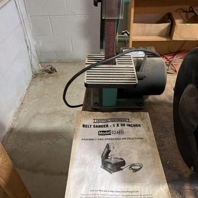 Lot 18 | Belt Sander 1 X 30 Inches 1/3 HP
