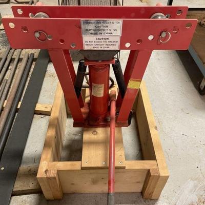 Lot 20 | Northern Industrial Hydraulic 12 Ton Pipe Bender
