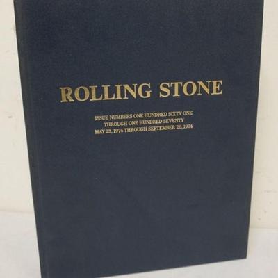 1240	BOUND ROLLING STONE MAGAZINES 161-170, MAY 23 1974 - SEPT 26 1974
