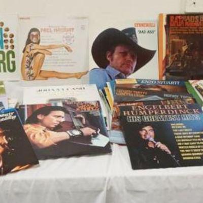 1266	APROXIMATELY 120 VINTAGE ALBUMS MOSTLY EASY LISTENING, COUNTRY & CLASSICAL
