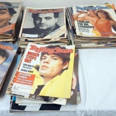 1231	ROLLING STONE MAGAZINES 103 ISSUES 1980'S
