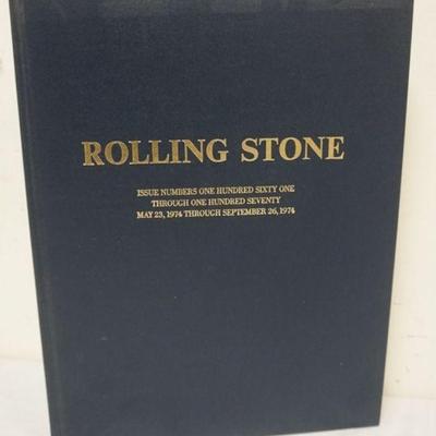 1236	BOUND ROLLING STONE MAGAZINES 161-170, MAY 23 1974 - SEPT 26 1974
