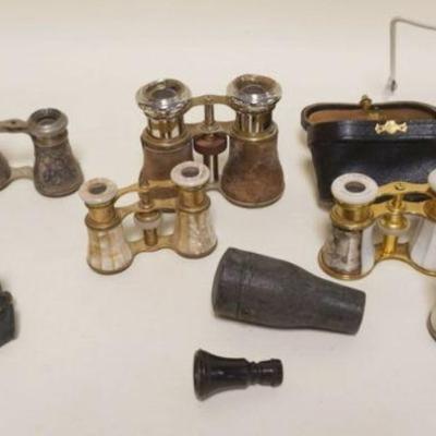 1049	GROUP OF ASSORTED OPERA AND FIELD GLASSES, SOME WITH LOSS

