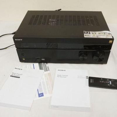 1251	SONY MULTI CHANNEL AV RECEIVER

