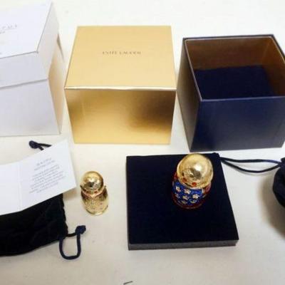 1215	ESTEE LAUDER BEAUTIFUL *NESTING DOLL* SOLID PERFUME 
