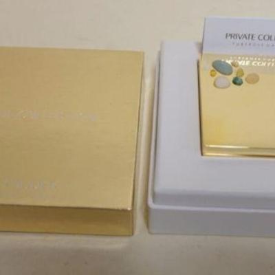 1191	ESTEE LAUDER PRIVATE COLLECTION TUBEROSE GARDENIA SOLID MIRROR/COMPACT UNUSED
