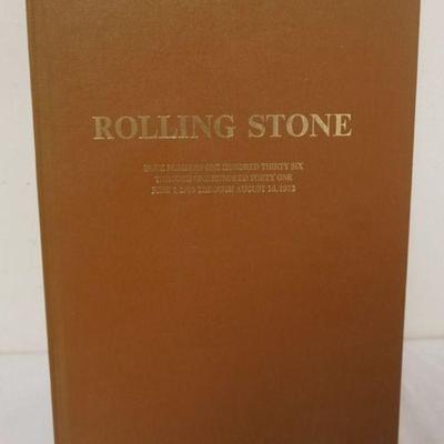 1243	BOUND ROLLING STONE MAGAZINES 1136-141, JUNE 7 1973 - AUG 11 1973
