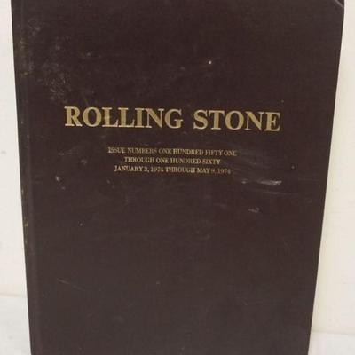 1242	BOUND ROLLING STONE MAGAZINES 151-160, JAN 3 1974 - MAY 9 1974
