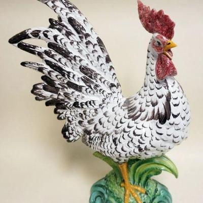 1187	LARGE INTRADA ITALIAN ROOSTER FIGURE, APPROXIMATELY 25 IN H
