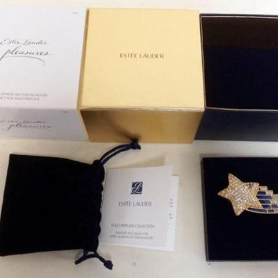 1209	ESTEE LAUDER PLEASURES *SHOOTING STAR* SOLID PERFUME
