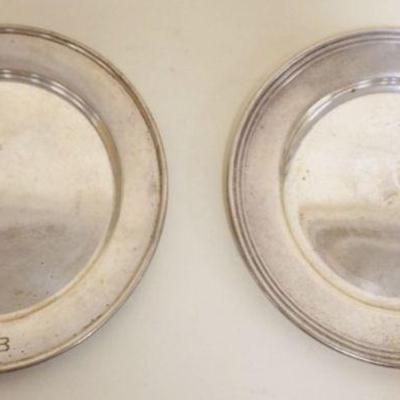 1096	STERLING SILVER PLATES, 2 - 6 IN, 5.99 OZT
