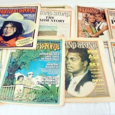 1229	ROLLING STONE MAGAZINES 12 ISSUES 1976 & 1975
