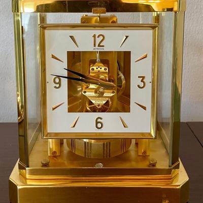 Atmis Swiss Jaeger Le Coulte Fifteen Jewel Clock 