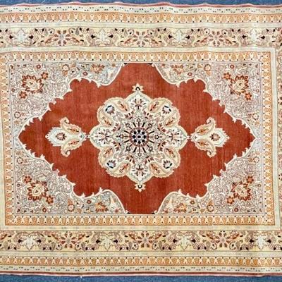 Early 20th Century Wool Rug Tabriz N. W. Iran Fine Even Pile 