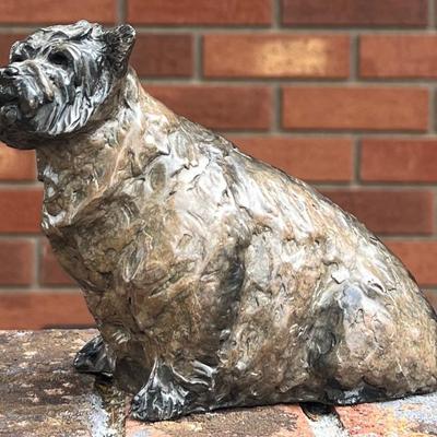Dawn Weimer 2000 Shar Pei 7 Inch Bronze 2 Of 20 