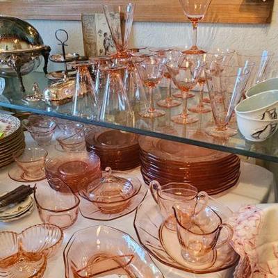 Pink Depression Glass