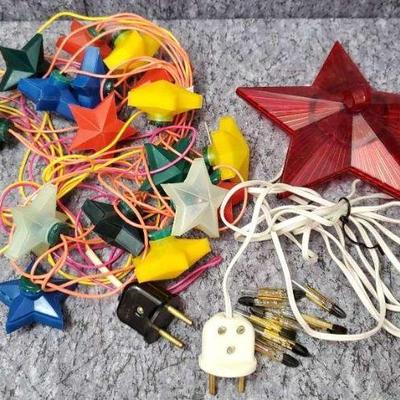 Vintage european christmas lights