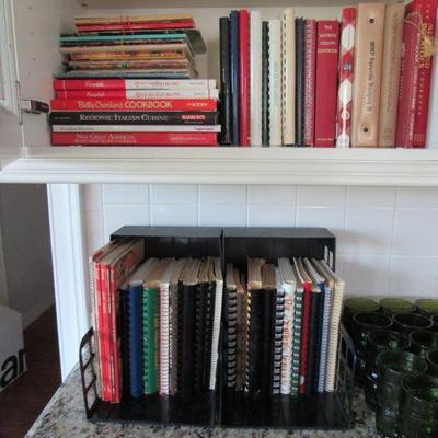 Lots of cookbooks